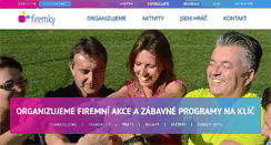 Desktop Screenshot of firemky.cz