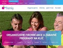 Tablet Screenshot of firemky.cz